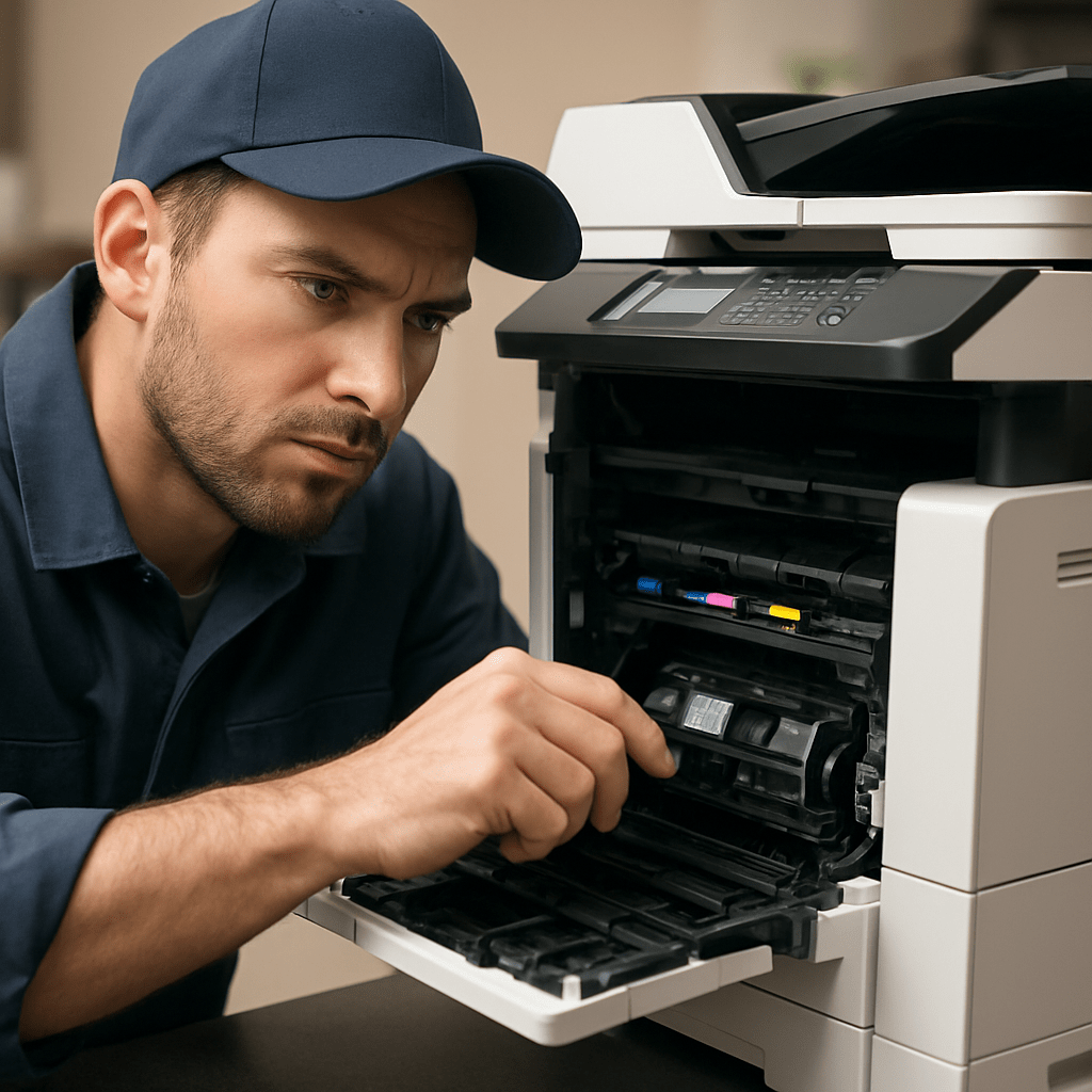 An toàn khi đổ mực máy in Canon LBP621Cw