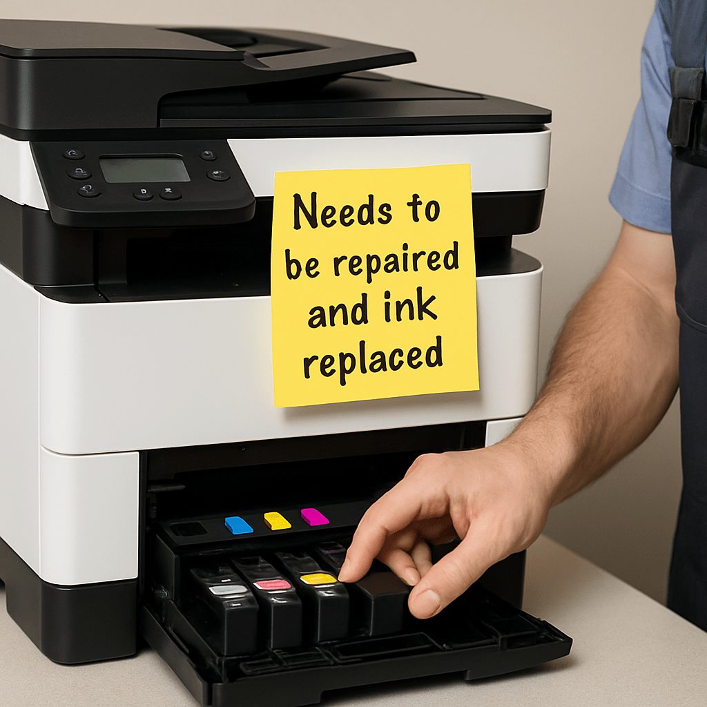 Cần đổ mực máy in tại Hoàng Đạo Thúy ngay lập tức