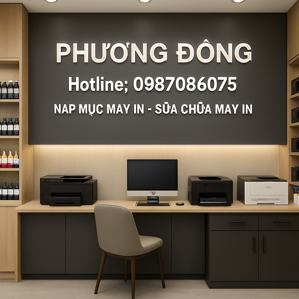 Địa chỉ đổ mực máy in tại Nguyễn Quý Đức