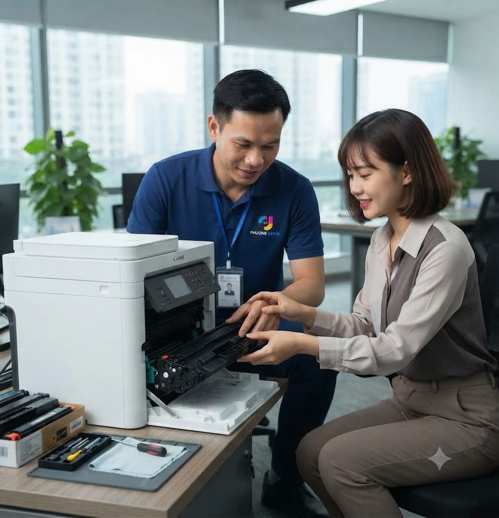 Địa chỉ đổ Mực Máy In Tại Louis Đường Tân Mai
